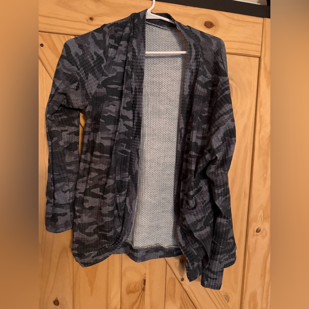 Camo Cardigan